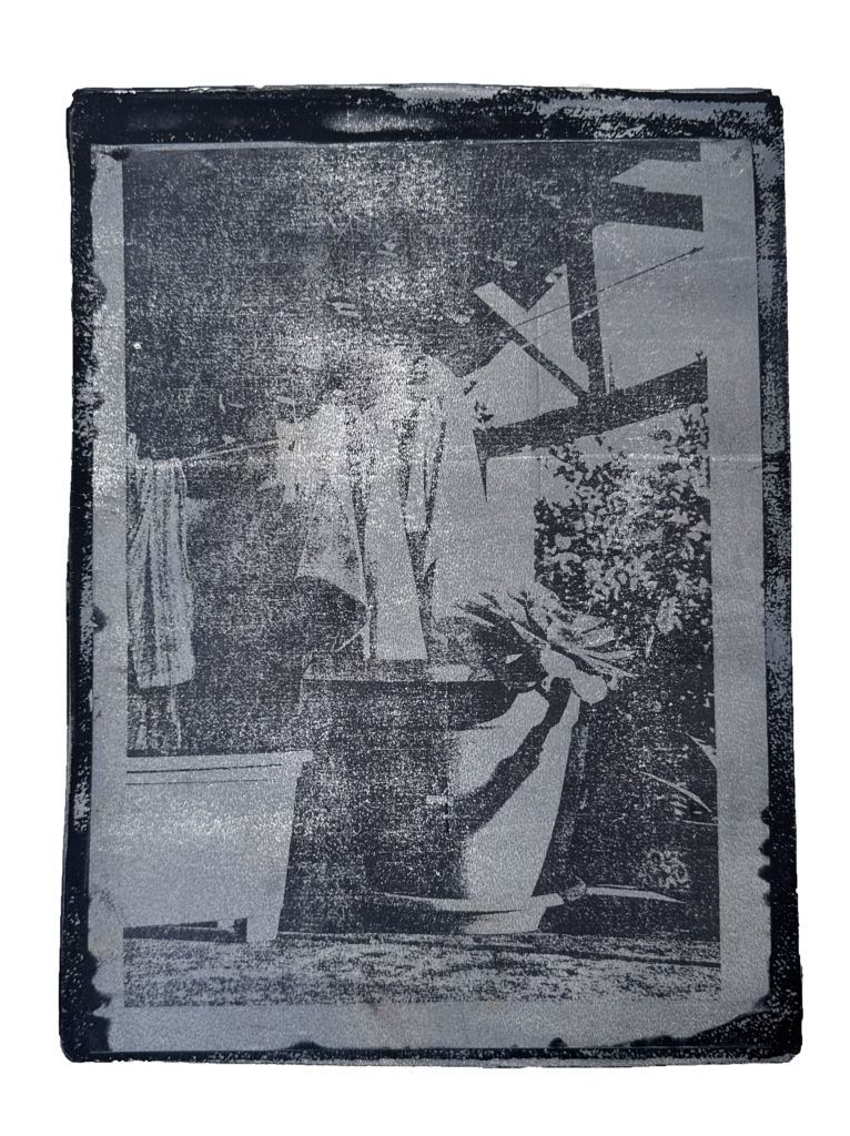 B&W Laundry Room
